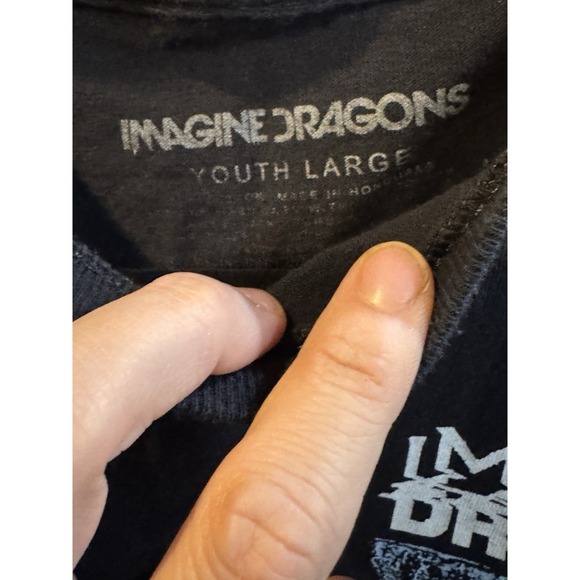Imagine Dragons Mercury World Tour Concert T-Shirt Youth LG‎ Official Band Merch - Picture 9 of 9